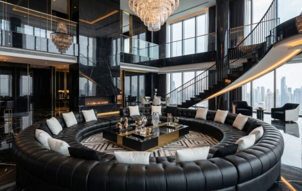 Modern Interior Restaurant Design featuring stylish decor, contemporary furniture, and a functional layout creating an inviting dining atmosphere.