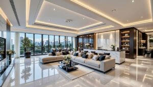 Luxury apartment interior design ideas showcasing modern decor, elegant furniture, and sophisticated color schemes for a stylish living space.